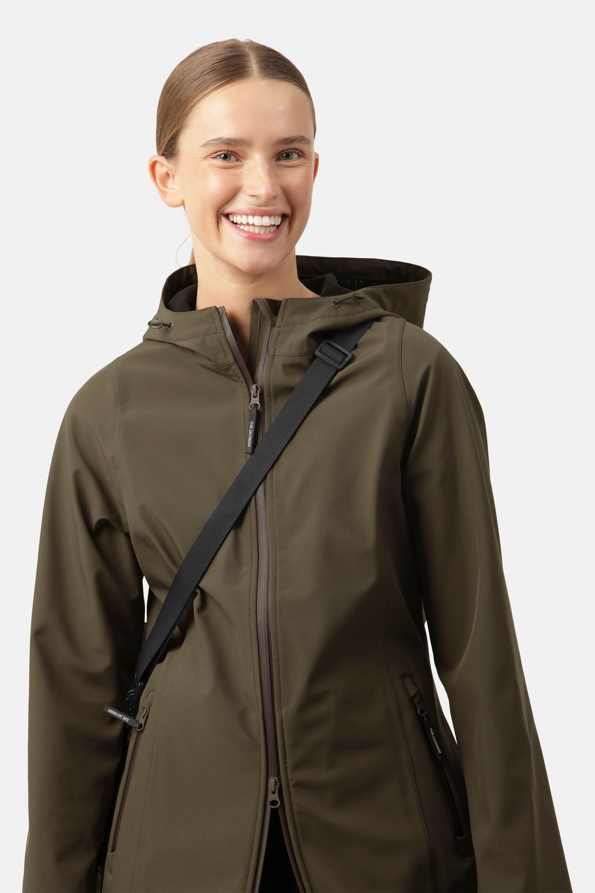 Ilse Jacobsen Hornbæk Rain Raincoat Raincoat 410 Army